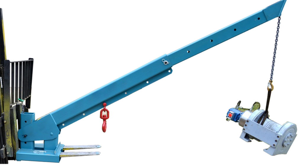 Fabrica de Aditamentos para Montacargas y Accesorios para Montacargas PREMIUM: Grúa Telescópica De Posiciones 